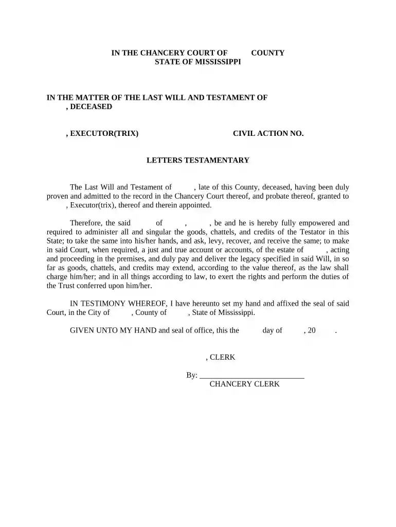 how long does it take to get a letter of testamentary Preview on Page 1