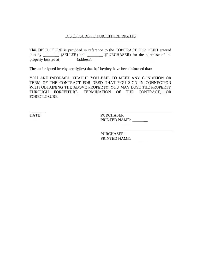 nj seller disclosure Preview on Page 1