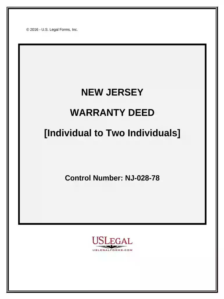 new jersey deed Preview on Page 1