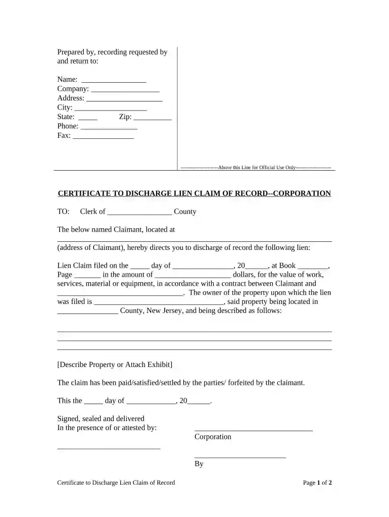 new jersey lien law summary Preview on Page 1