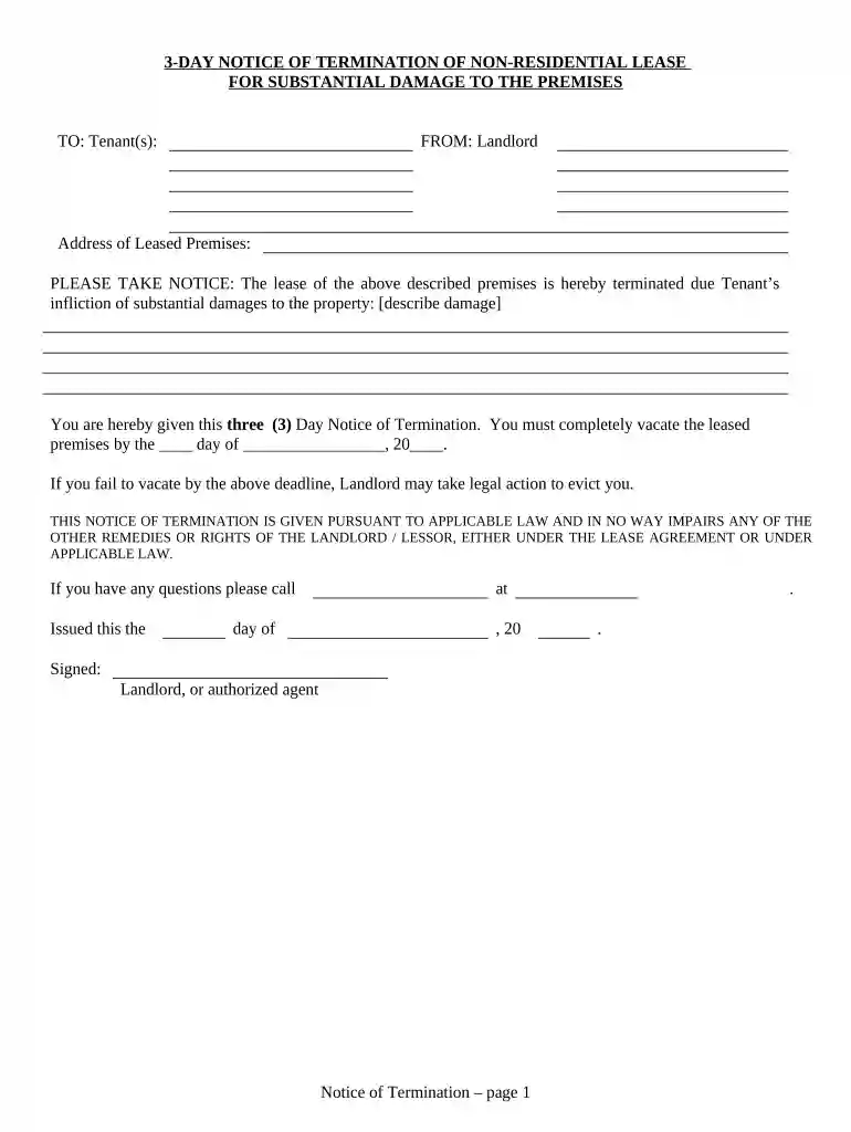 new jersey termination checklist Preview on Page 1