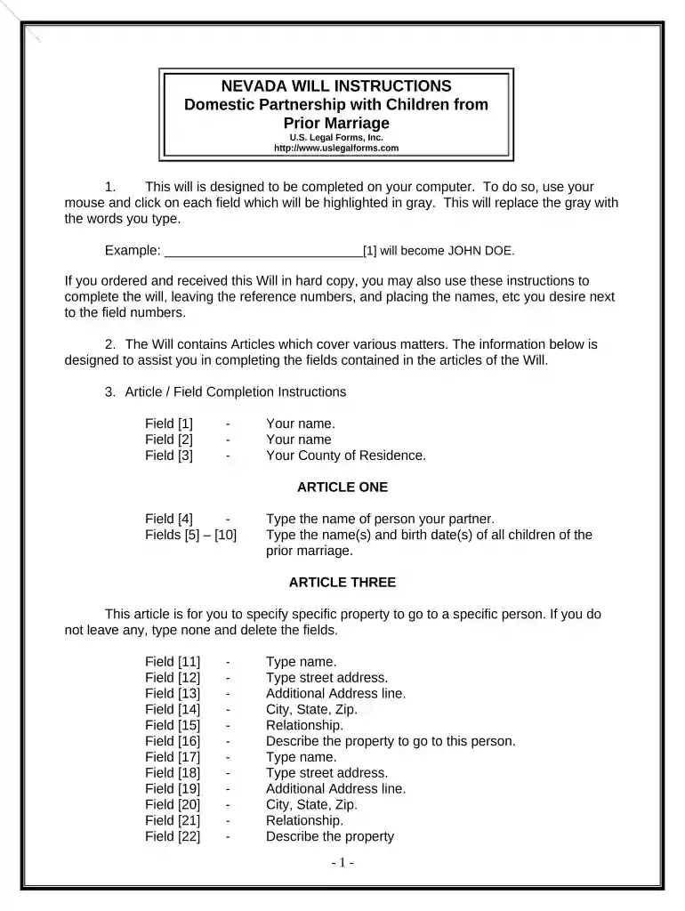 nevada legal marriage Preview on Page 1