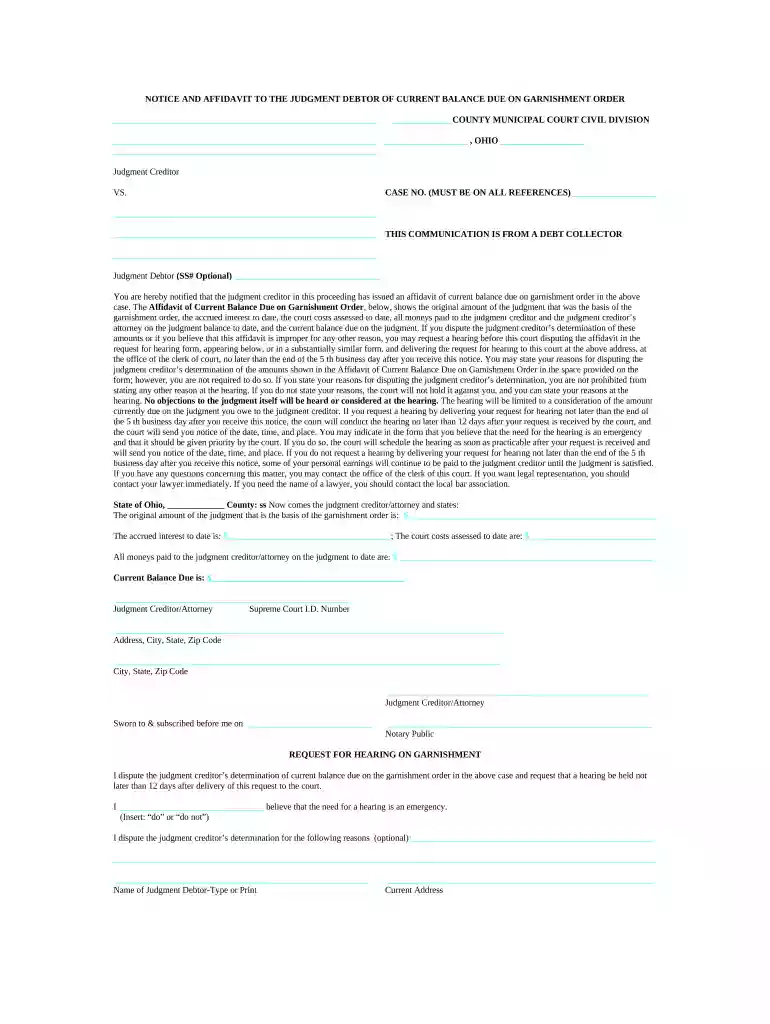 wage garnishment nsw Preview on Page 1