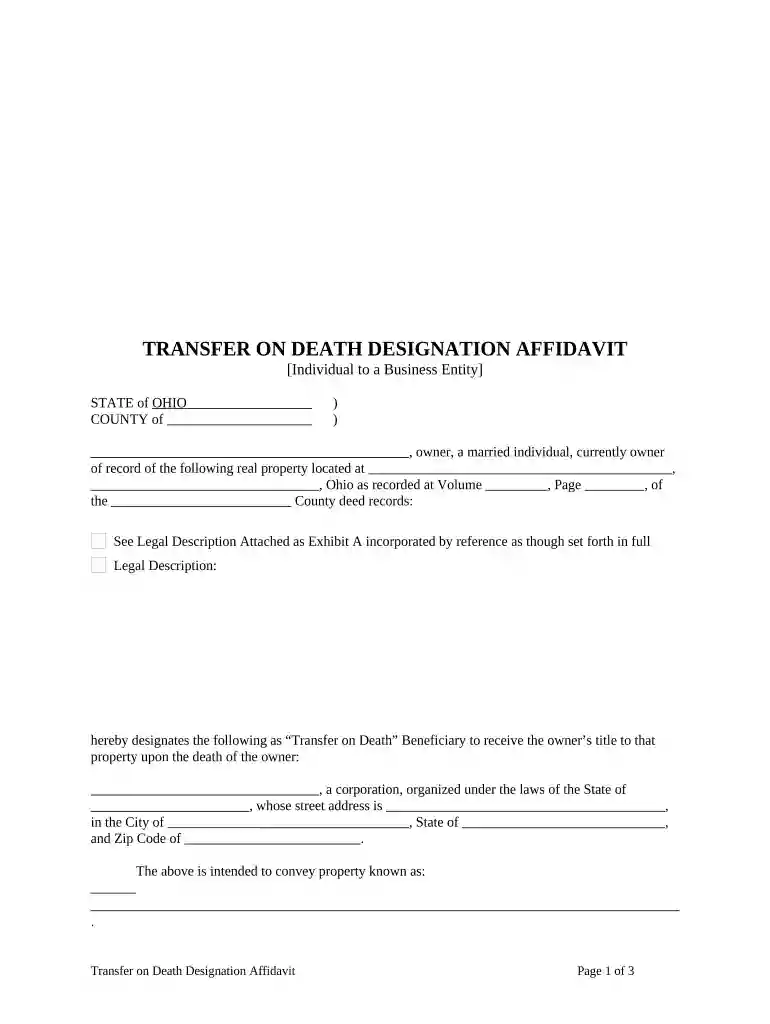 transfer death to Preview on Page 1