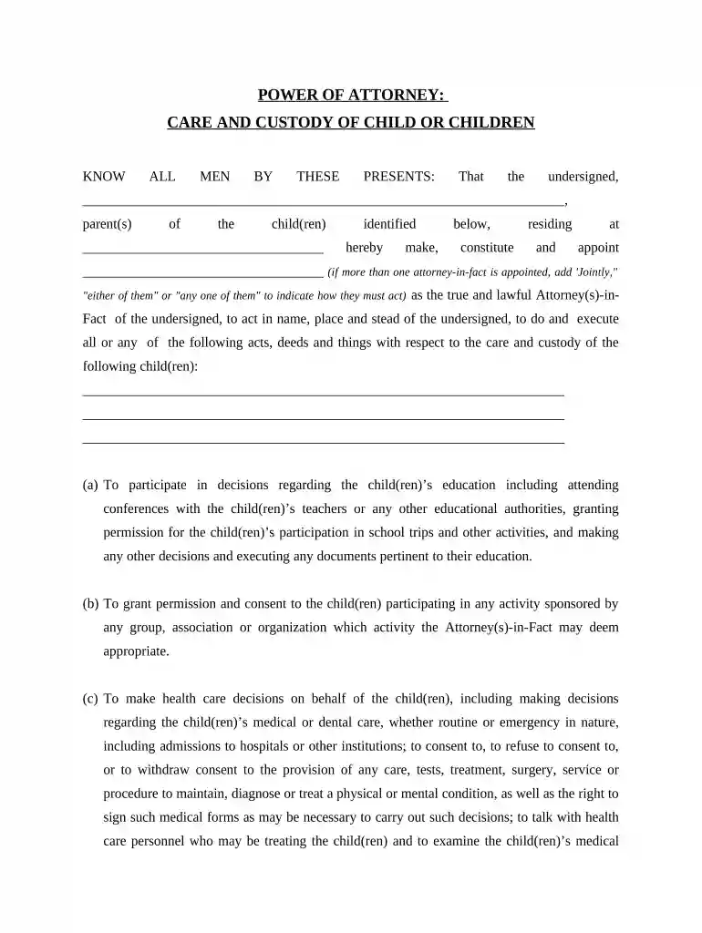 child custody Preview on Page 1