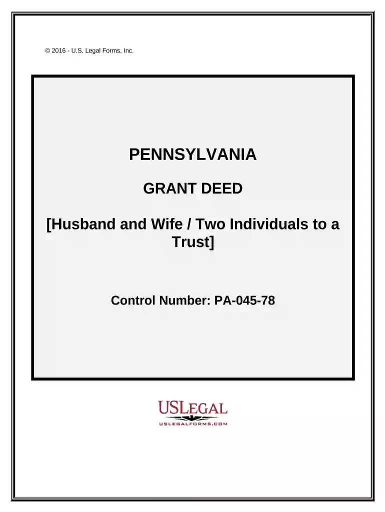 pa deed trust Preview on Page 1
