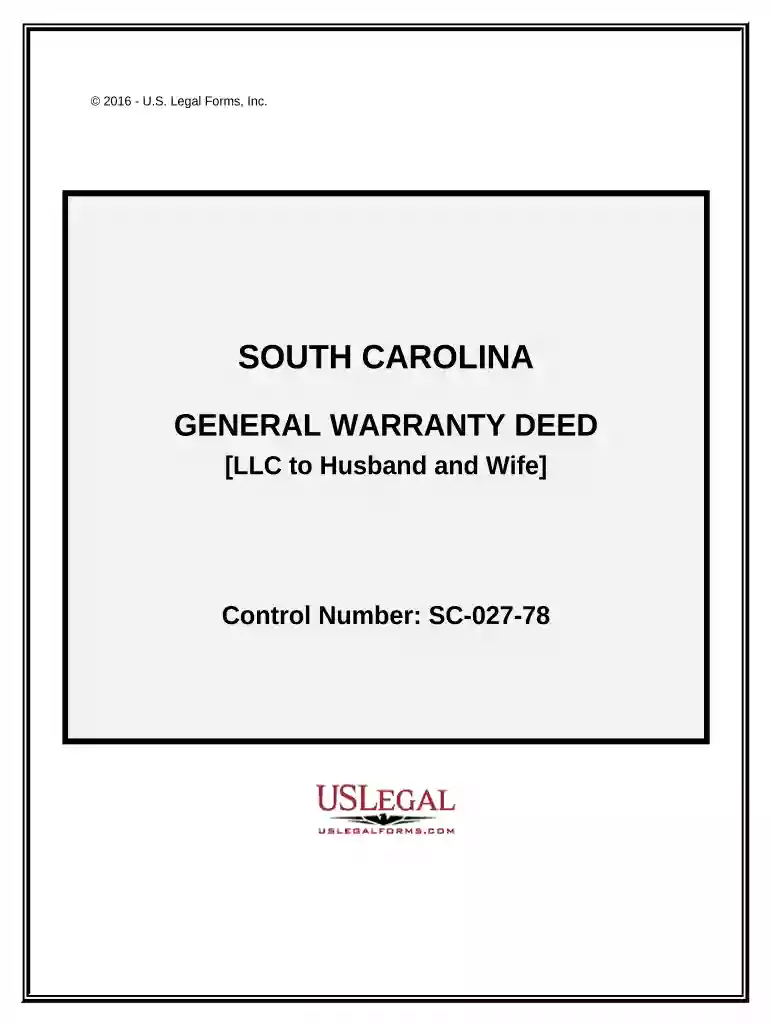 warranty deed form Preview on Page 1