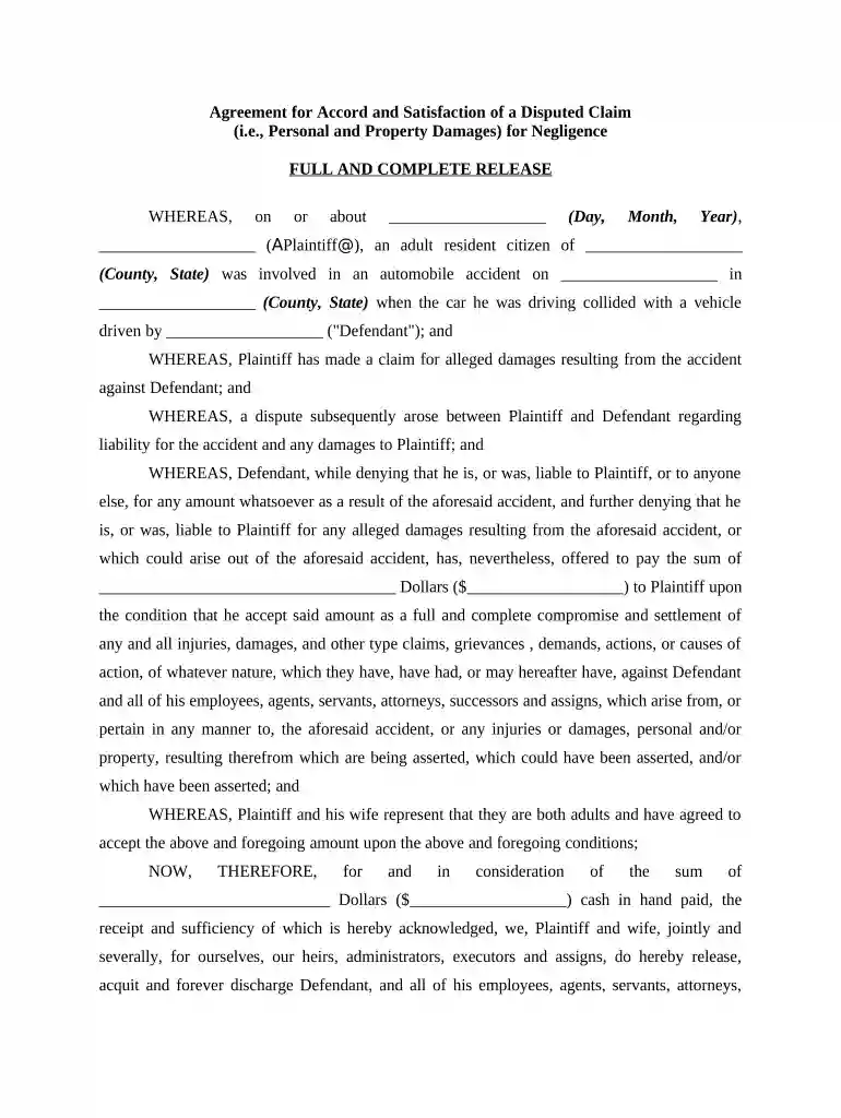 claim property damages Preview on Page 1