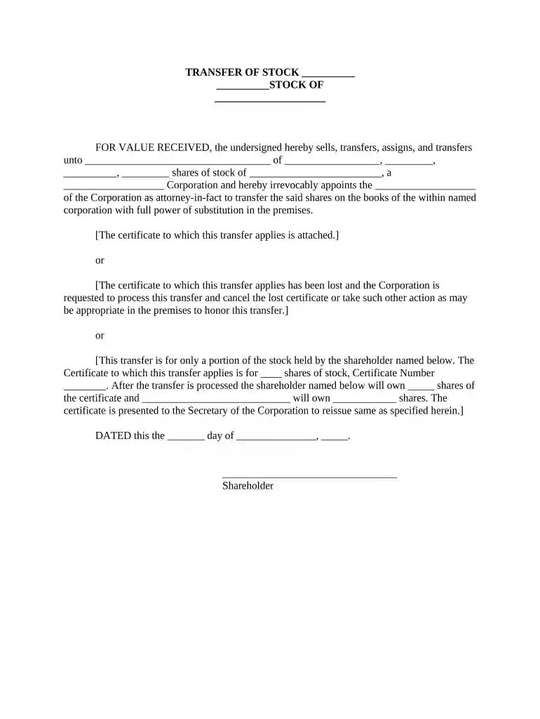 share transfer agreement word format Preview on Page 1