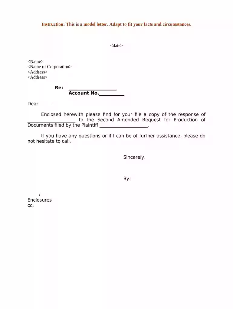 production of documents application format Preview on Page 1