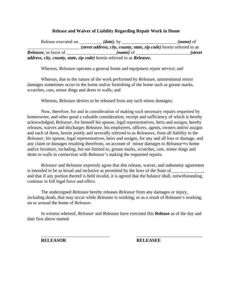 liability regarding Preview on Page 1