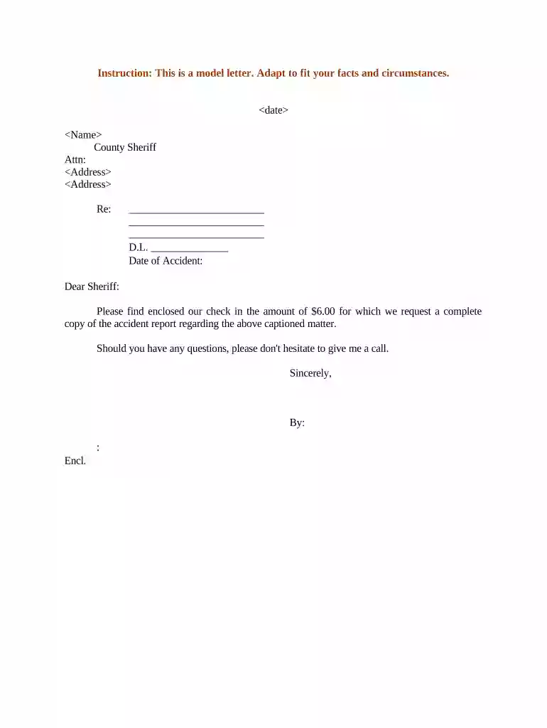 accident report Preview on Page 1