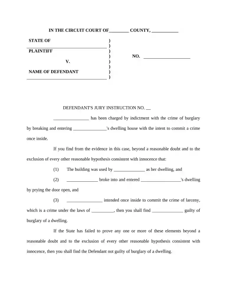 burglary Preview on Page 1