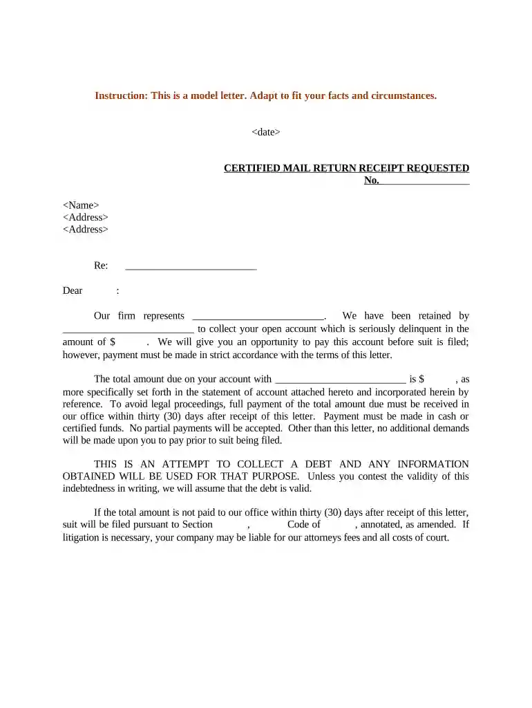 letter format Preview on Page 1