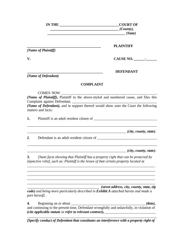petition property Preview on Page 1