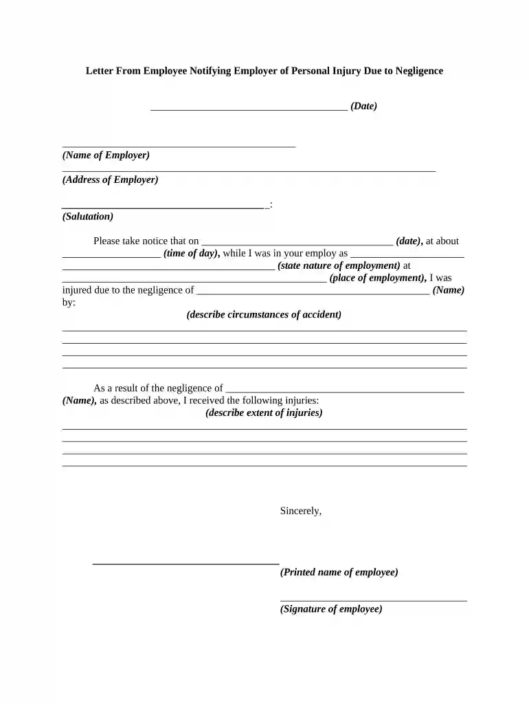 notifying employer Preview on Page 1