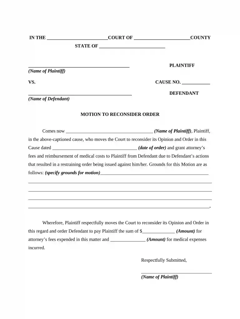 motion of order Preview on Page 1