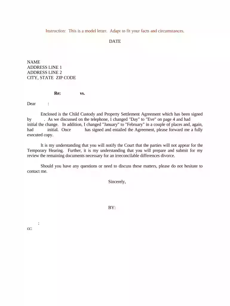 best interest of the child letter example Preview on Page 1