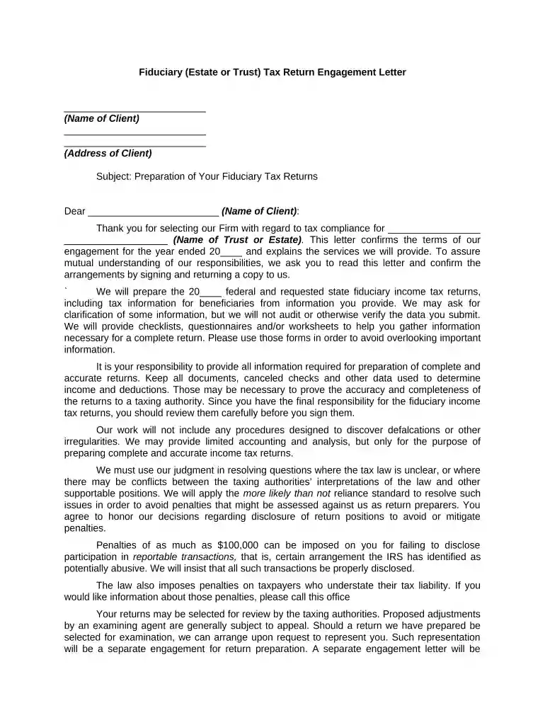 estate trust Preview on Page 1