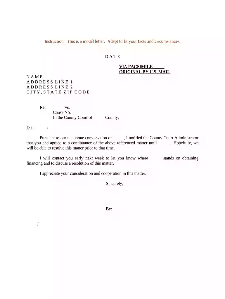 sample letter to judge to reschedule court date Preview on Page 1