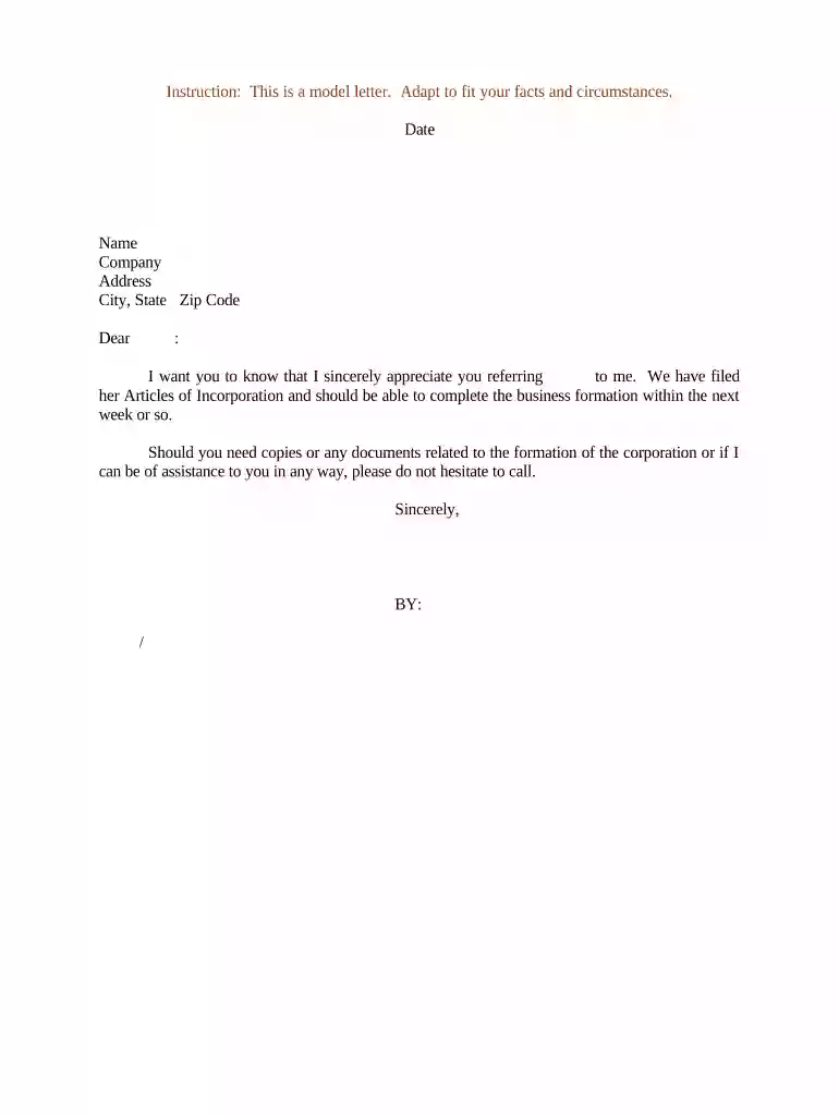 an appreciation letter Preview on Page 1