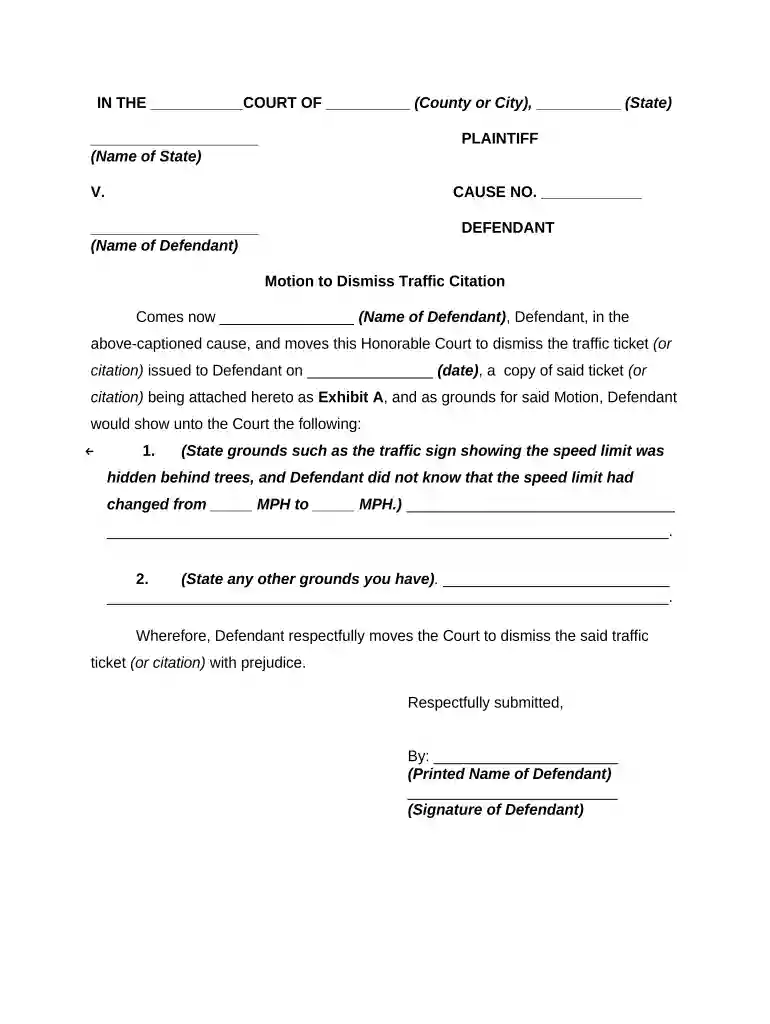 virginia motion to dismiss form Preview on Page 1