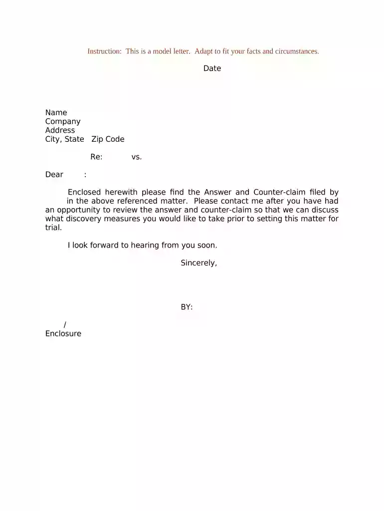 counterclaim Preview on Page 1