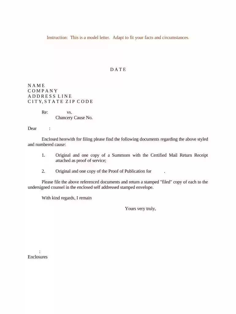 court summons letter Preview on Page 1