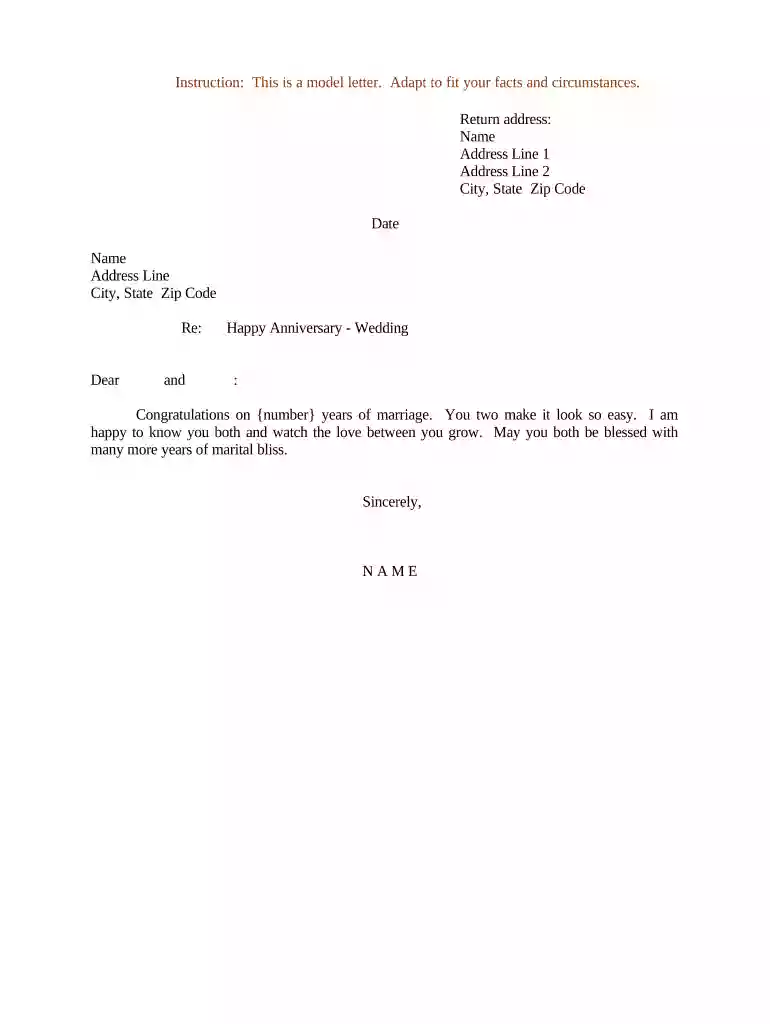 20 year anniversary letter to husband Preview on Page 1