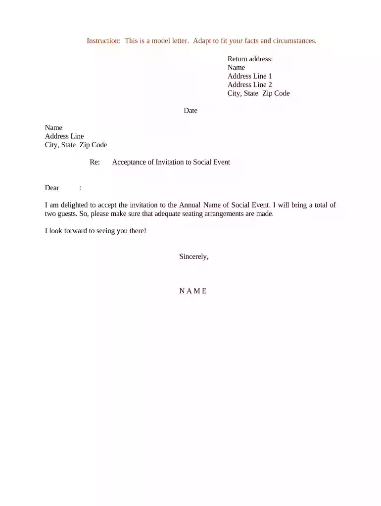 how to make acceptance letter Preview on Page 1