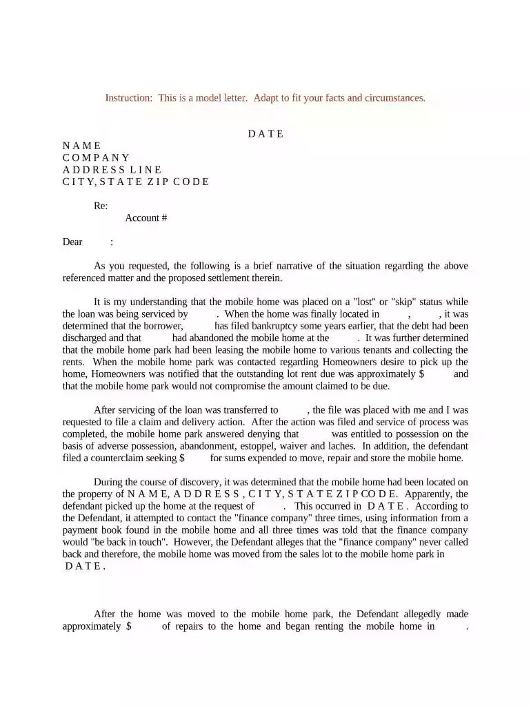 proposed settlement Preview on Page 1