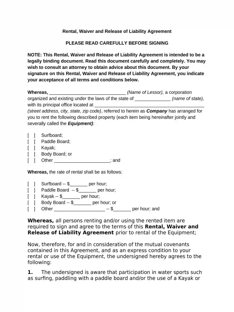 one day bounce house insurance Preview on Page 1