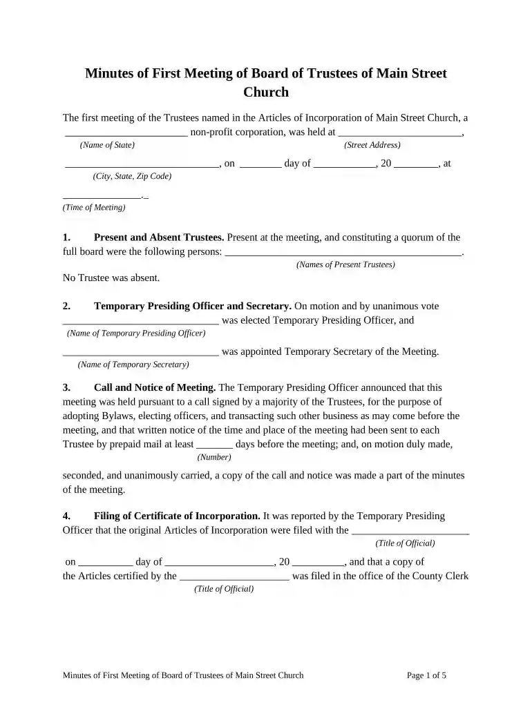 board trustees of Preview on Page 1