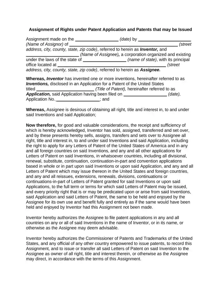 application patents Preview on Page 1