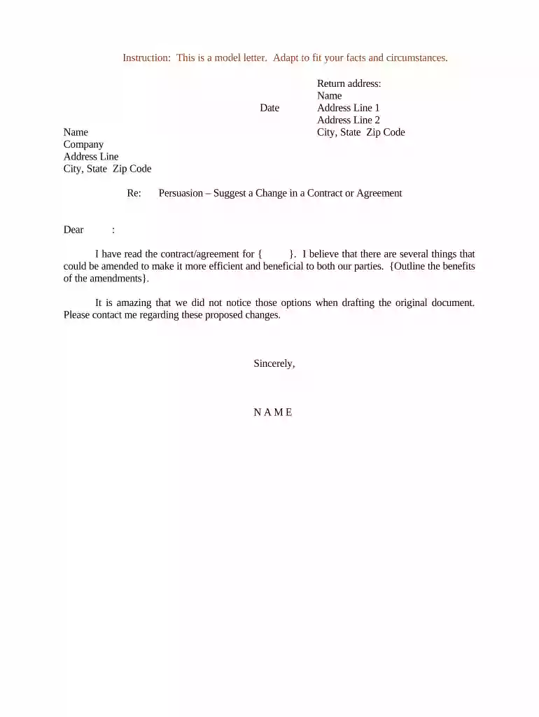 how to write a change of circumstances letter Preview on Page 1