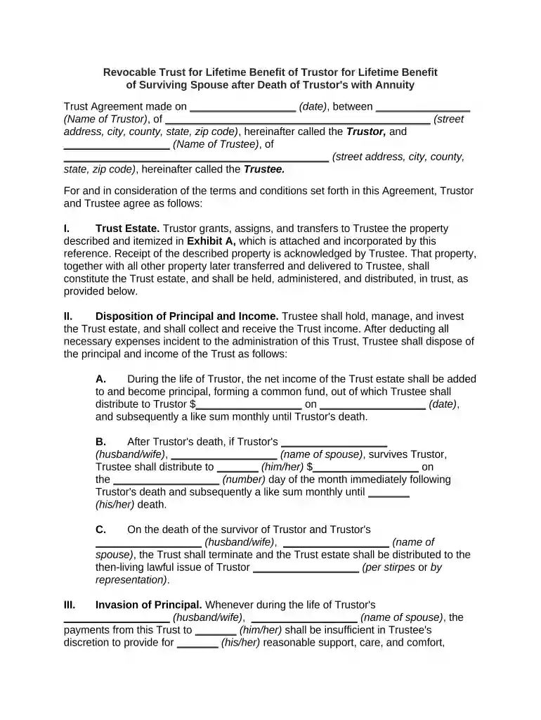 trustor Preview on Page 1