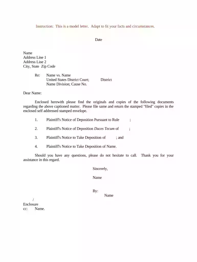 sample letter documents Preview on Page 1