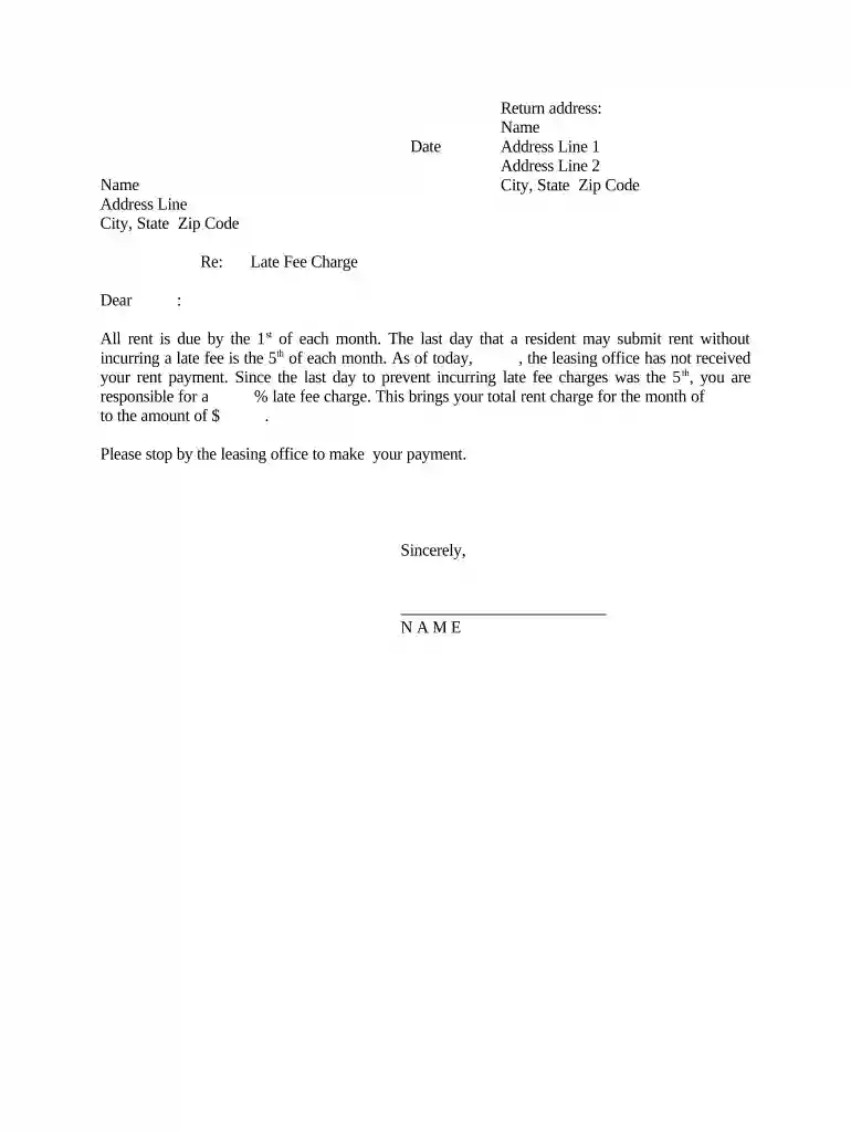 letter notification Preview on Page 1