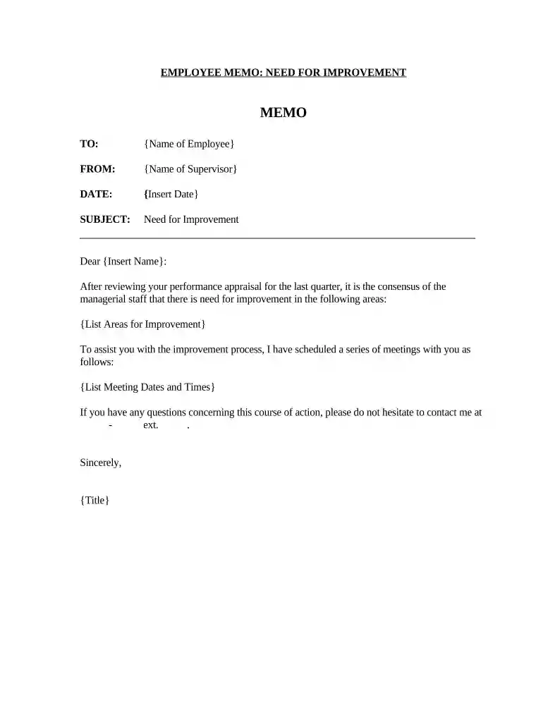 memo examples to employees Preview on Page 1