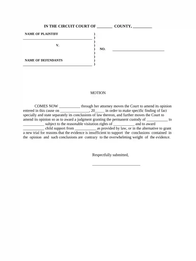 findings fact Preview on Page 1