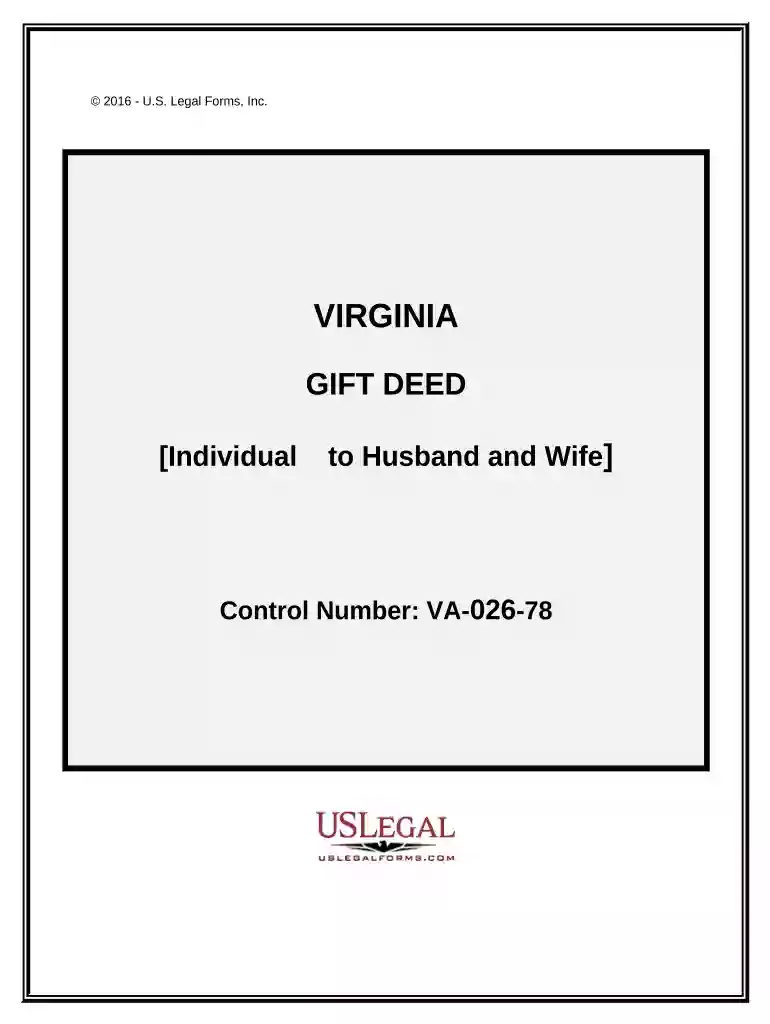 gift deed form Preview on Page 1