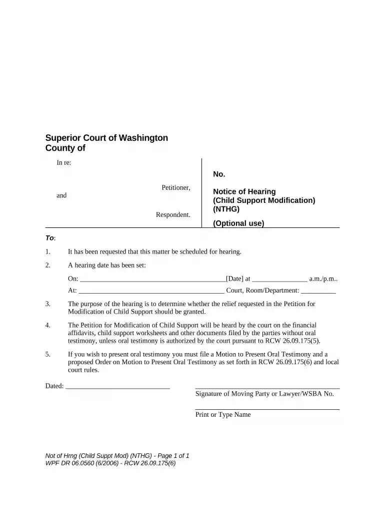 child support modification letter example Preview on Page 1