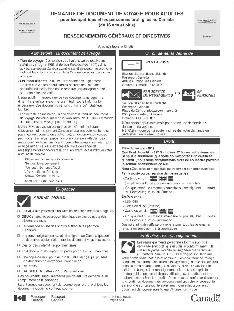 pptc 191 Preview on Page 1