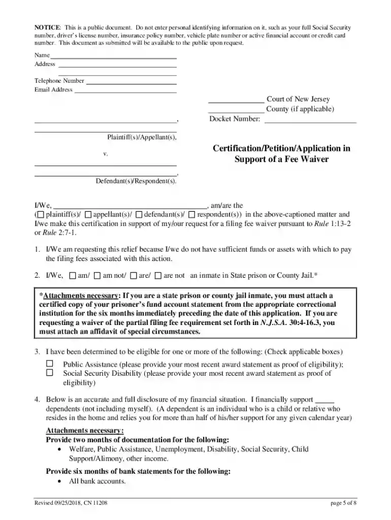 nj surcharge hardship program Preview on Page 1