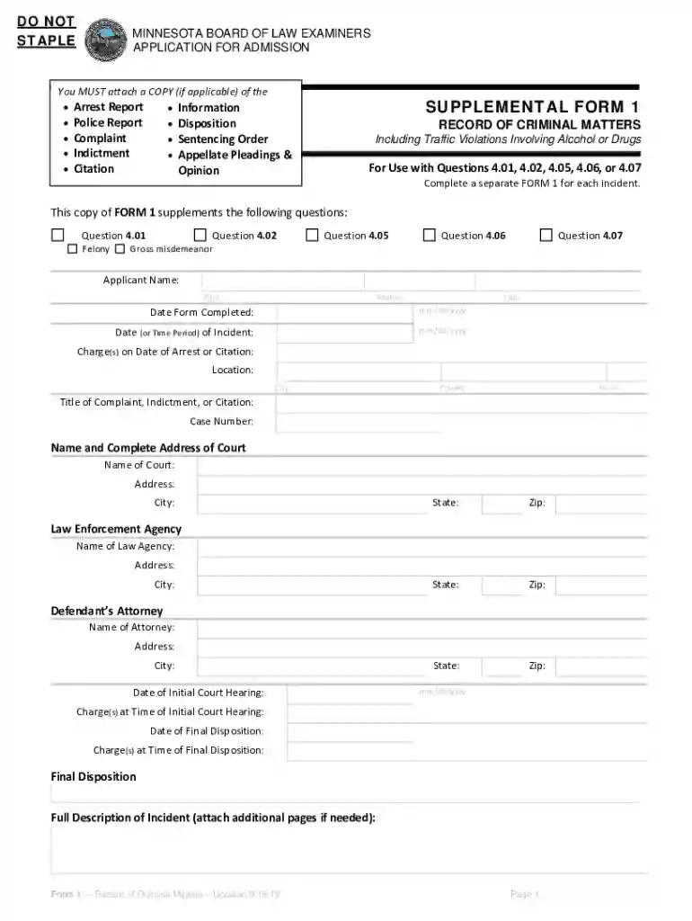 mn bar application portal Preview on Page 1