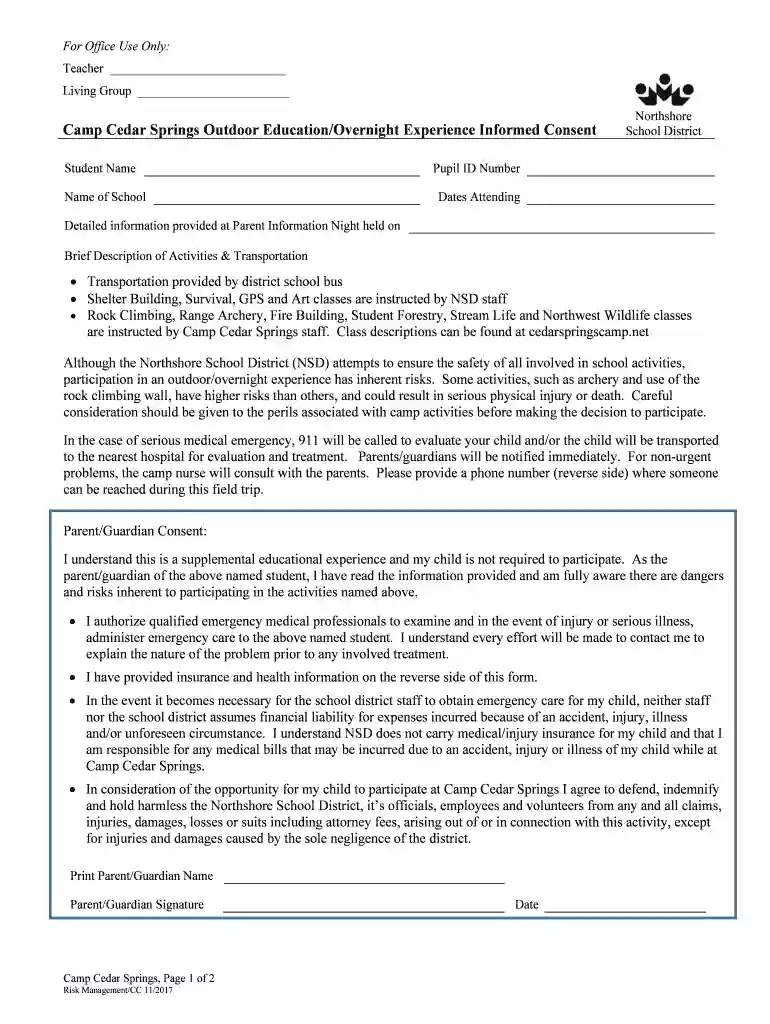 cedar springs informed Preview on Page 1