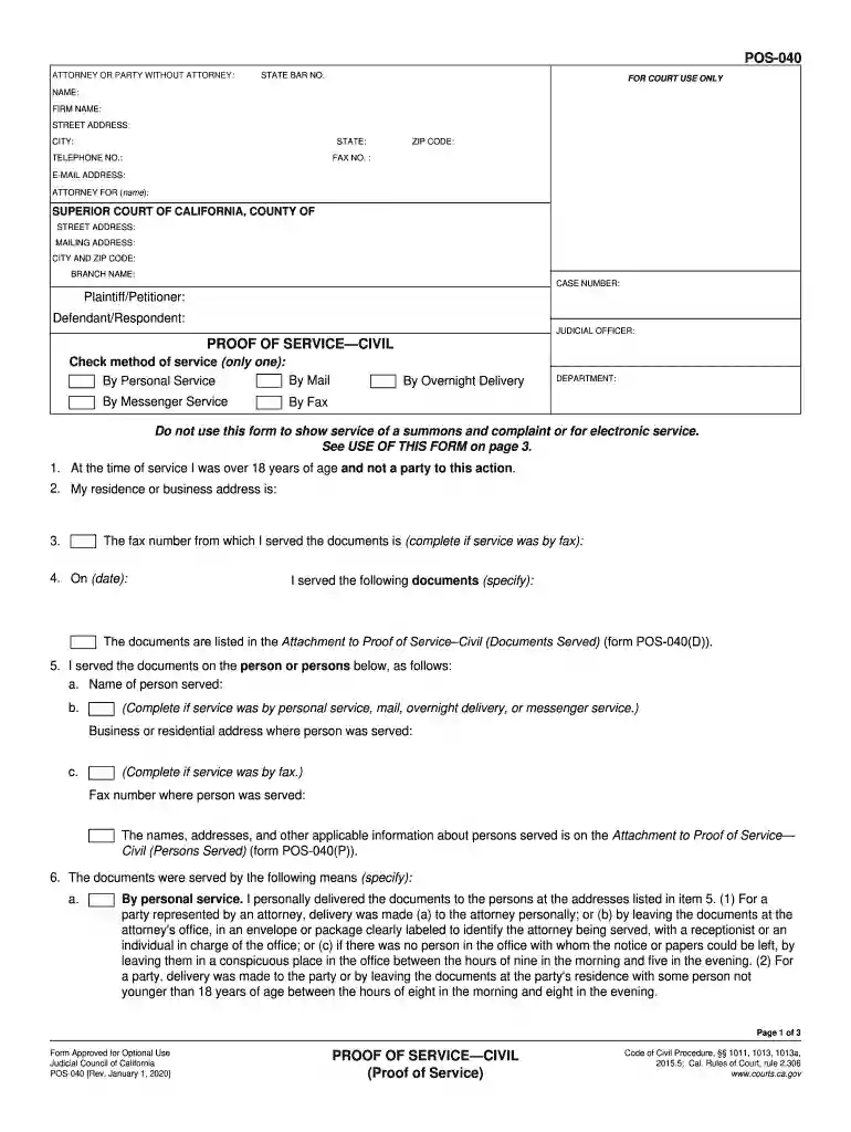 how to fill out pos 040 Preview on Page 1