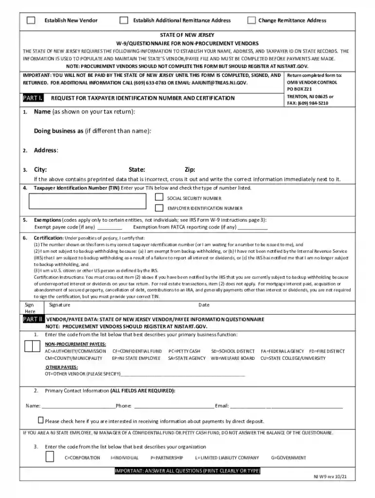 nj w9 Preview on Page 1