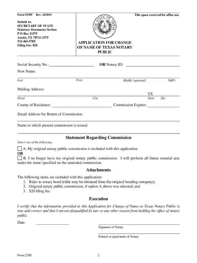 free printable notary forms texas Preview on Page 1