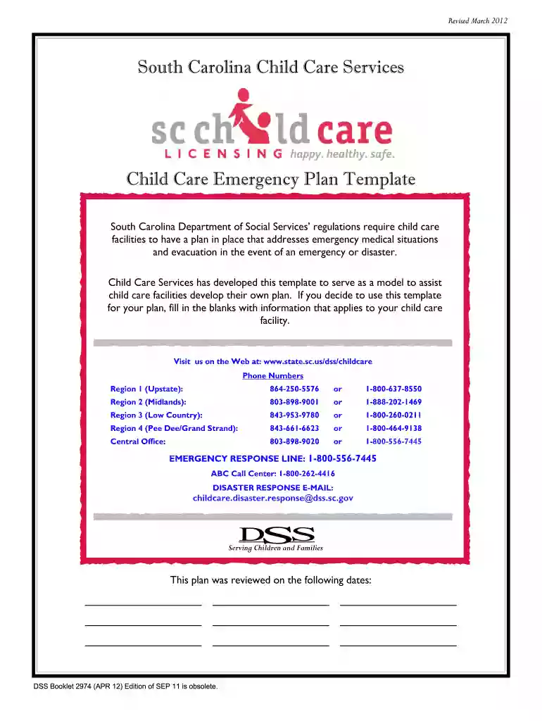 care emergency template printable Preview on Page 1